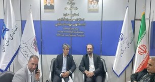 The presence of the respected CEO of Samfar Company, Dr. Doostzadeh, at the pavilion of Semnan province in the exhibition of export capabilities of the Islamic Republic of Iran.
